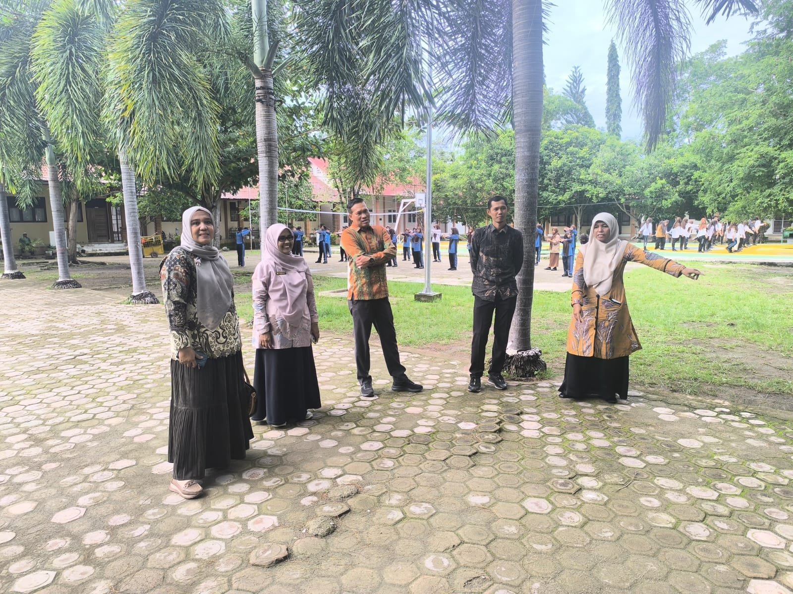Tim Cabdin Bireuen Monitoring Pelaksanaan TKA 2026 di SMA Negeri 1 Kuala