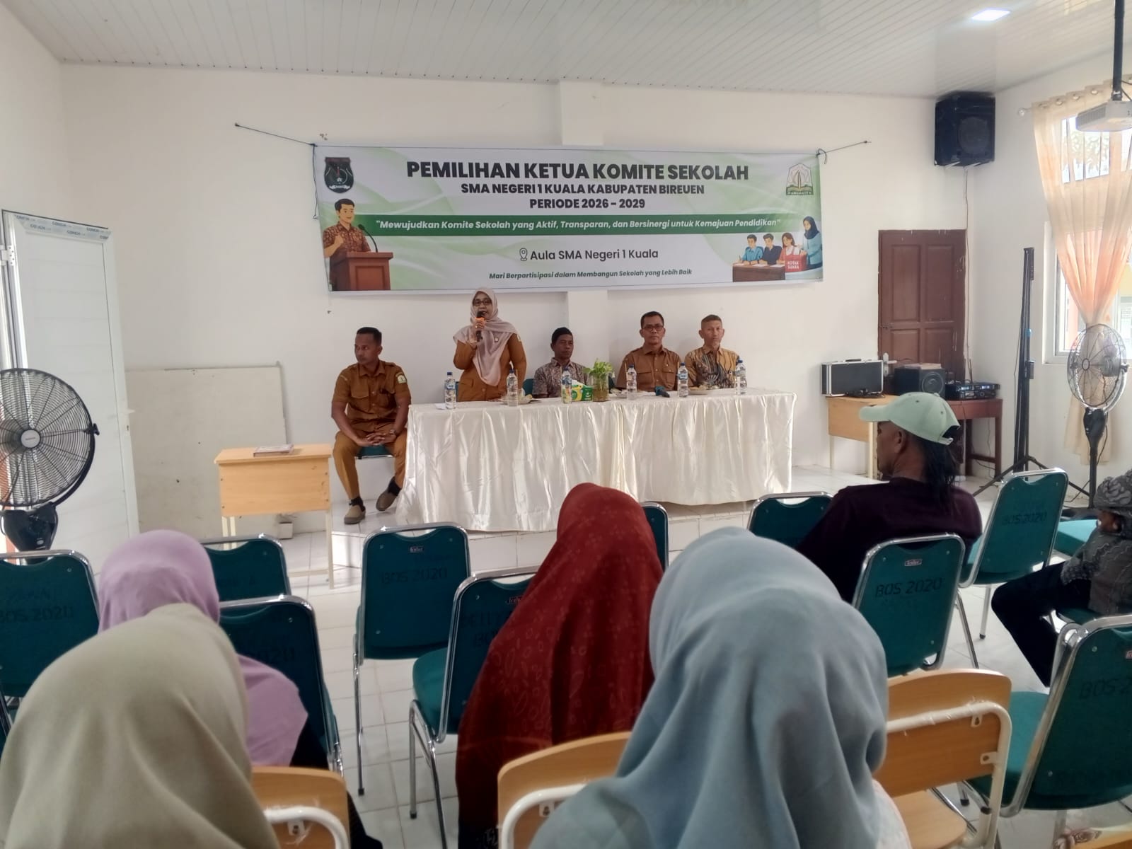 Pemilihan Komite Sekolah SMA Negeri 1 Kuala Periode 2026–2029, M. Affan Abdullah Terpilih sebagai Ketua