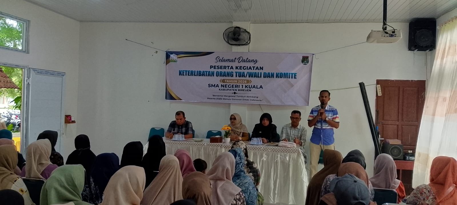 SMA Negeri 1 Kuala Gelar Rapat Awal Bersama Wali Siswa Baru dan Komite Sekolah Tahun Ajaran 2026