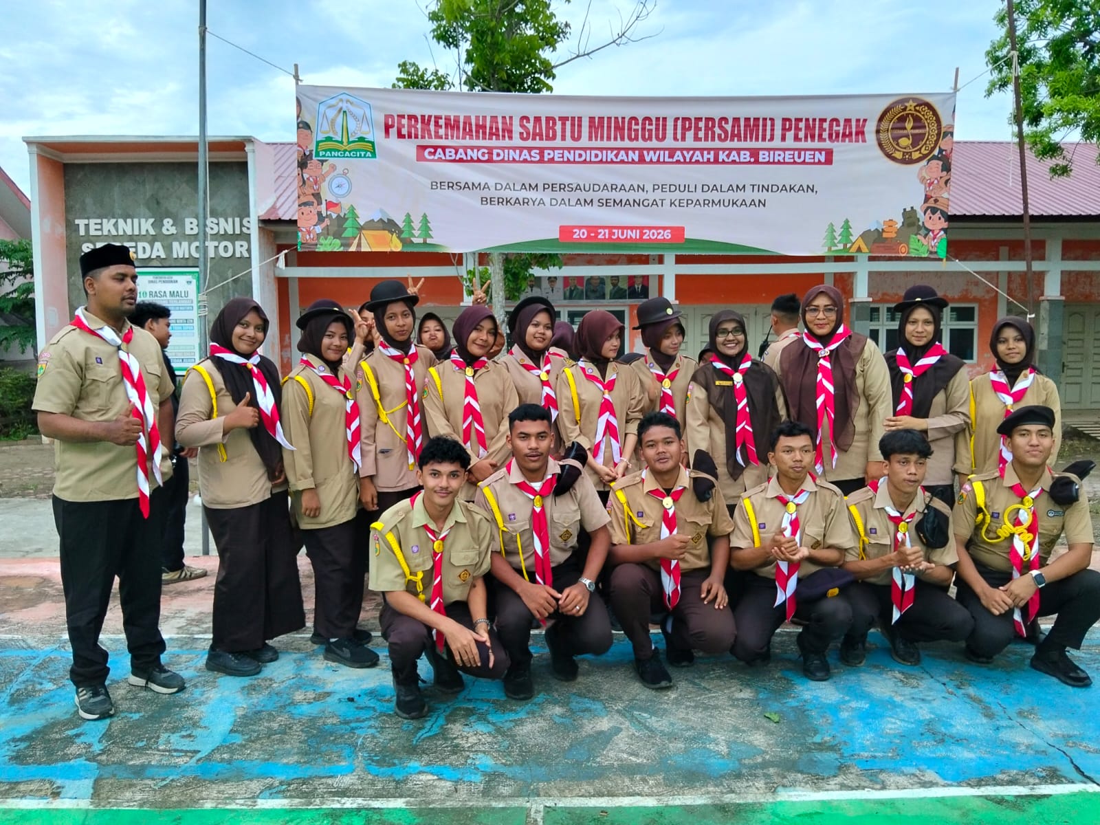 SMA Negeri 1 Kuala Ikut Sukseskan PERSAMI Penegak SMA/SMK se-Kabupaten Bireuen