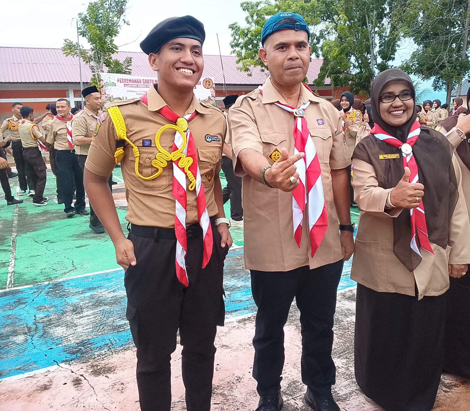 Tiga Siswa SMA Negeri 1 Kuala Dipercaya Bertugas pada PERSAMI Penegak Kabupaten Bireuen