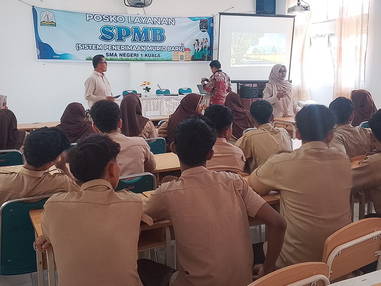 Pastikan Sistem Berjalan Optimal, SMA Negeri 1 Kuala Laksanakan Simulasi SPMB 2026