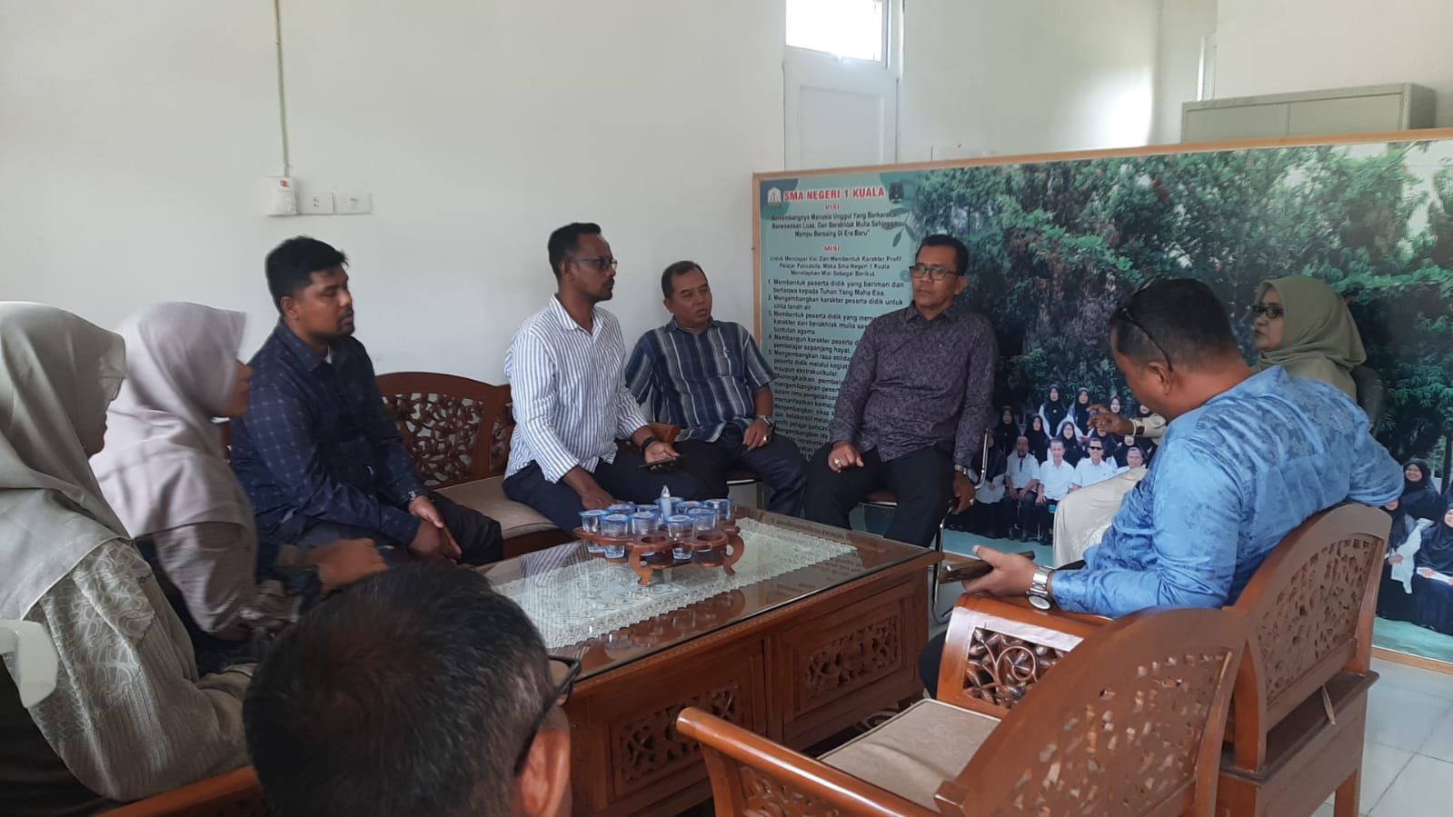 TPMPS SMA Negeri 1 Kuala Gelar Rapat Evaluasi dan Susun Strategi Peningkatan Mutu Pendidikan