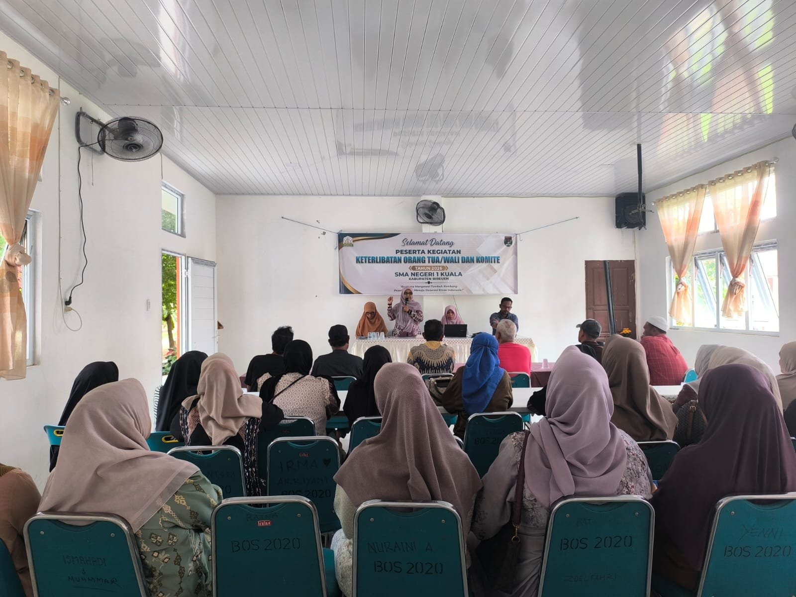 SMA Negeri 1 Kuala Perkuat Sinergi dengan Orang Tua, Evaluasi Bimbingan Belajar Persiapan TKA Kelas XII